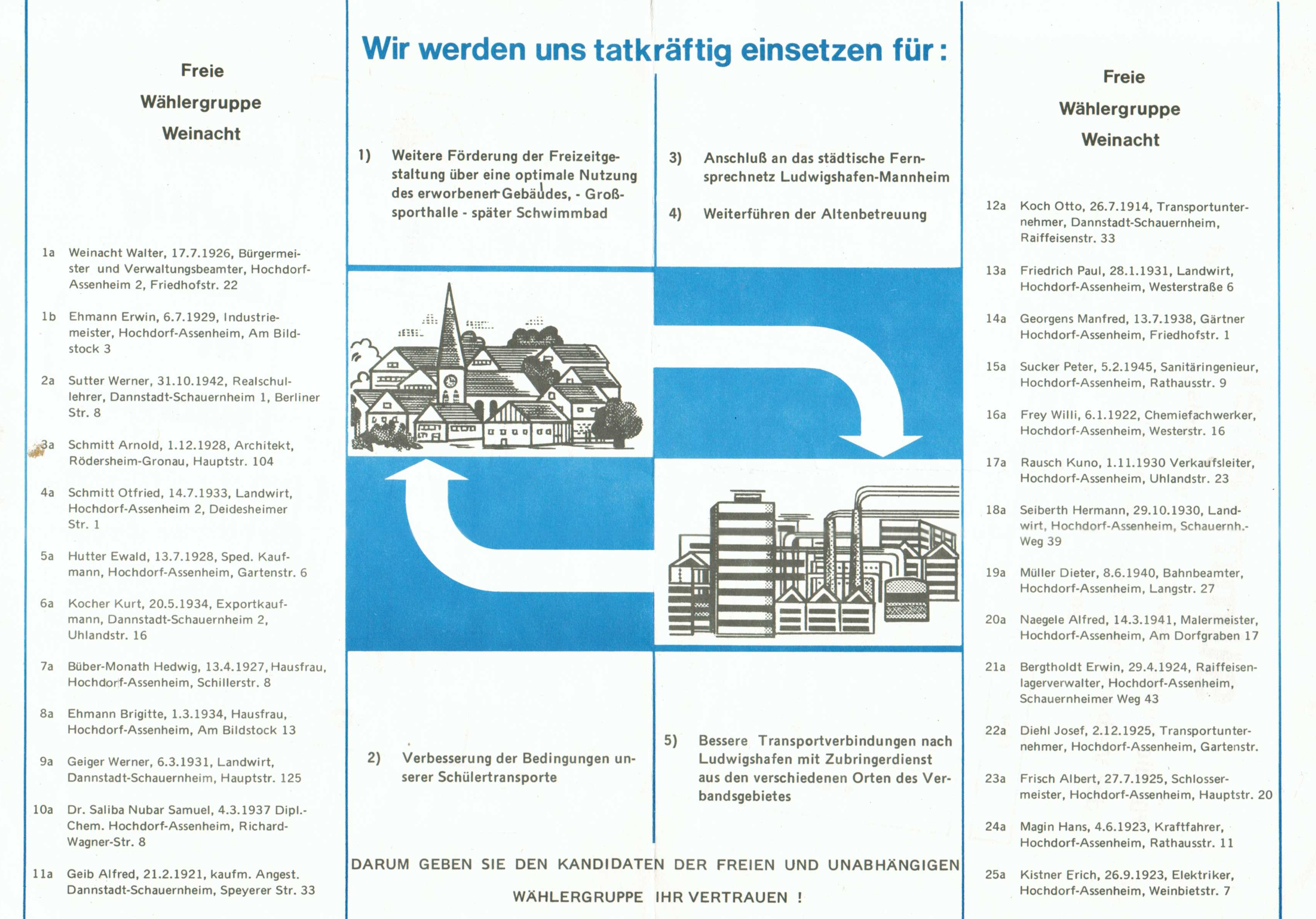 Wählergruppe Weihnacht