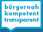 bügernah, kompetent, transparent